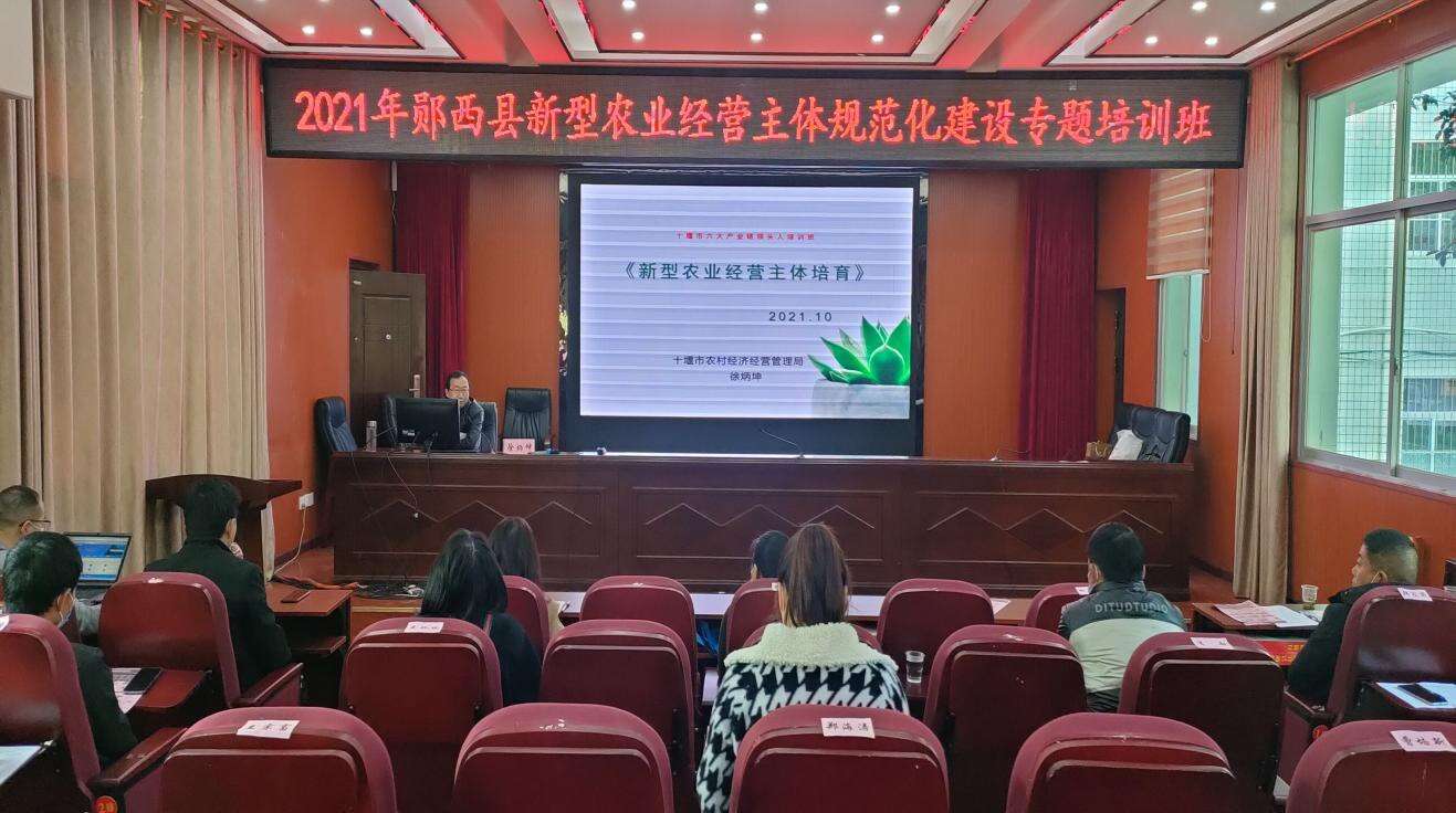 新型农业经营主体规范化建设培训