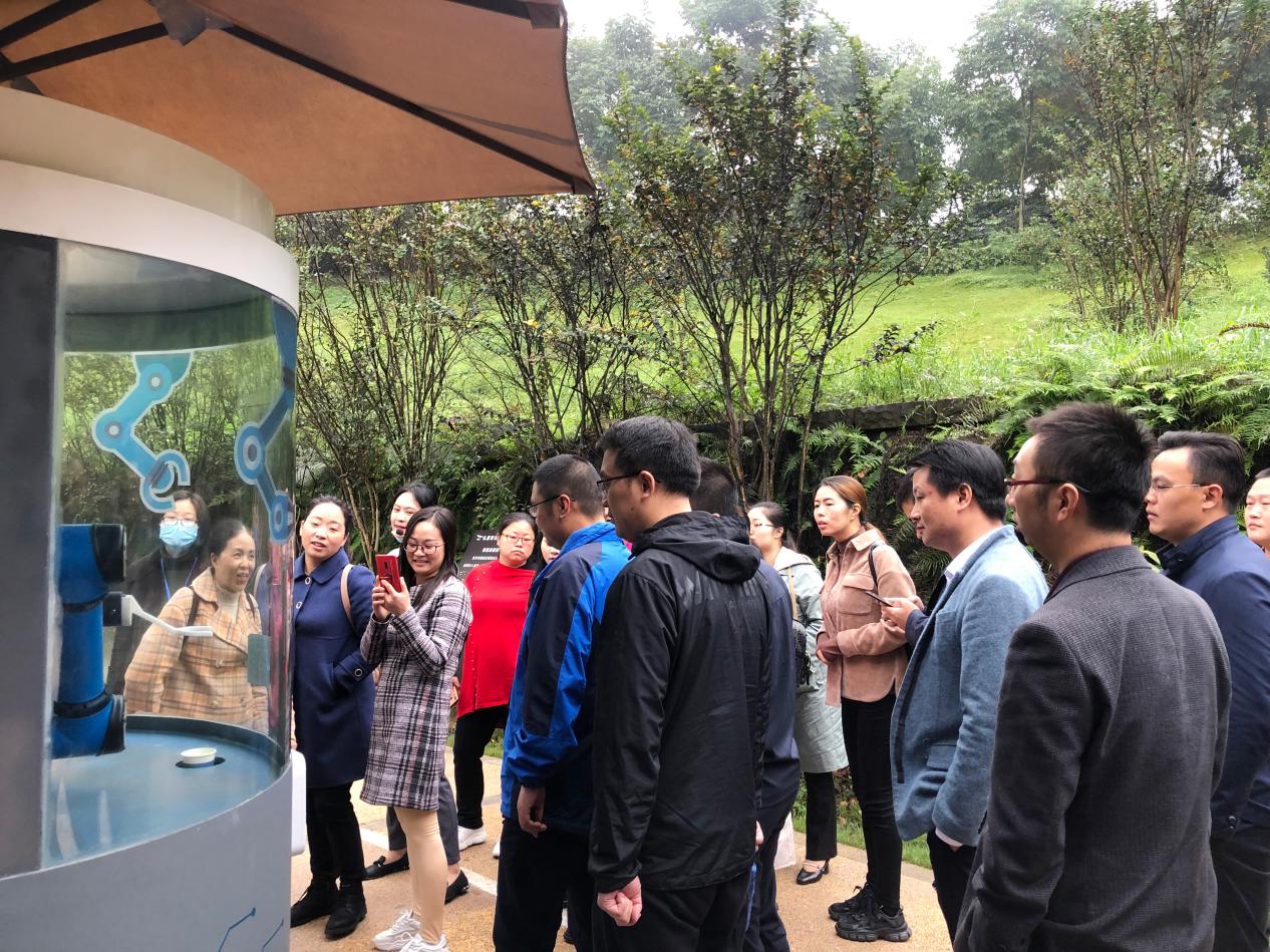 【中青年公务人员培训】数字化建设现场教学走进礼嘉智慧公园
